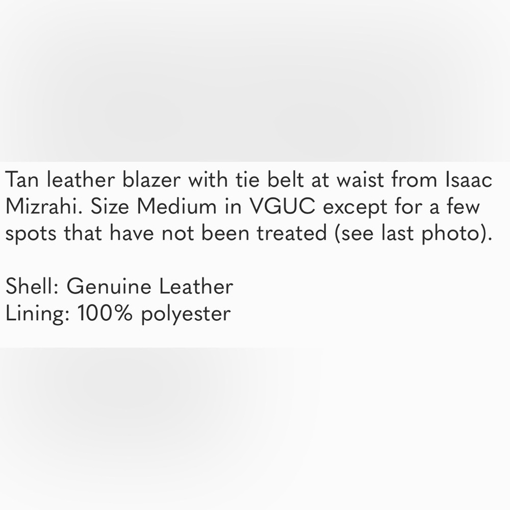 Tan Suede Leather Blazer Jacket - image 4